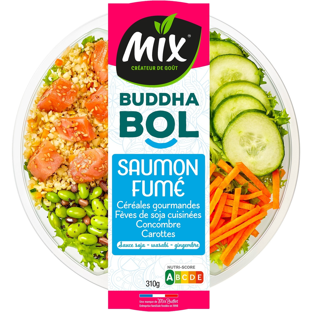 MIX Salade Buddha Bol Saumon Fumé 310 g