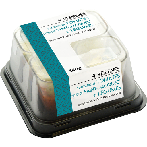 [3700009264393] MIX BUFFET Verrines légumes et st jacques 140 g