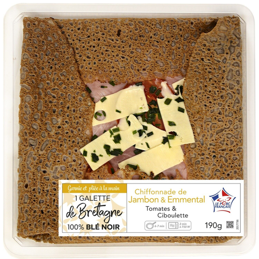 [3700009264997] MIX OEUFFET Ham and Emmental Galette 190 g