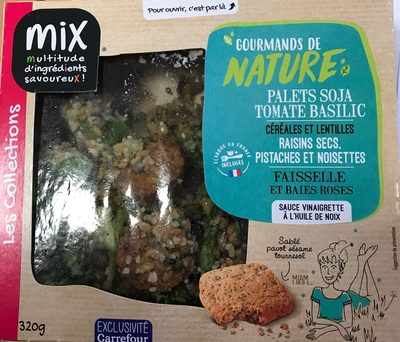[3700009265307] MIX OEUFFET Nature Soy Patties Box 320 g