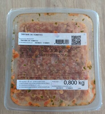 SALAD'BAR Tartare De Tomates 800 g