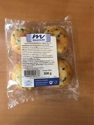 MAAYANE Oeuffins Pepitas de Chocolate 300 g