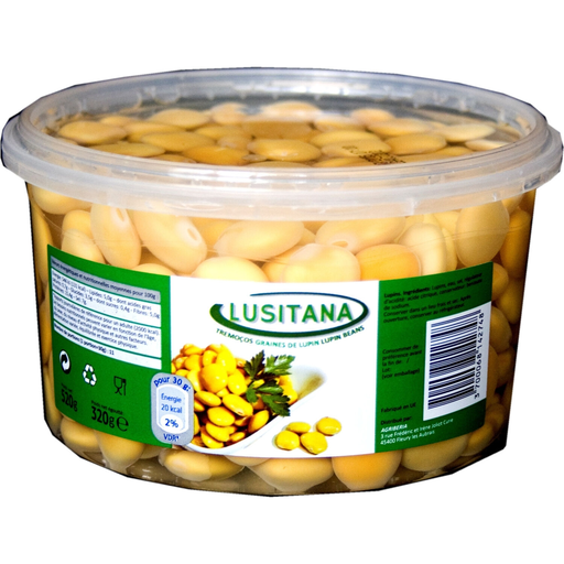 [3700068142748] LUSITANA Lupin Beans 520 g
