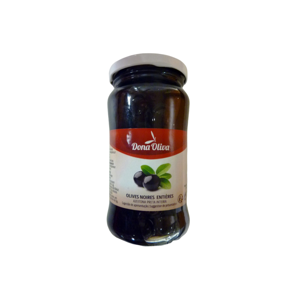 DONA OLIVA Azeitonas pretas inteiras 360 g