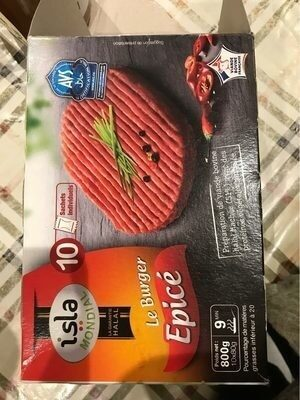ISLA MONDIAL Spicy Burger 800 g