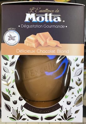MOTTA Huevo Chocolate Rubio 125 g