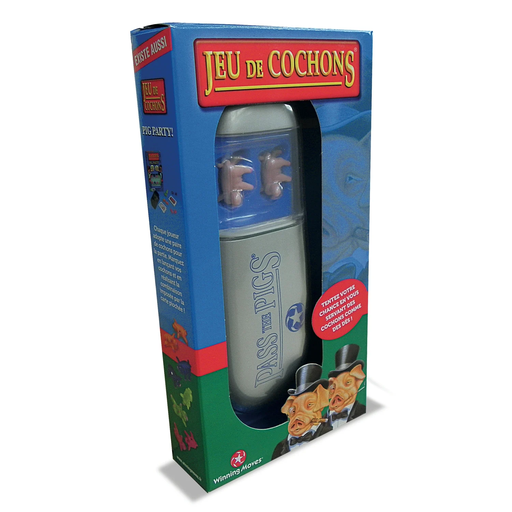 [3700126905896] WINNING MOVES Juego de Cerditos Pass The Pigs el juego