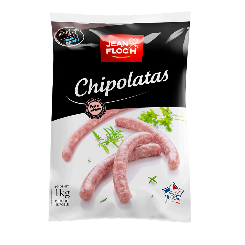 JEAN FLOC'H Chipolata French Pork Meat 1 kg