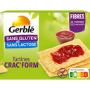 GERBLE Crac'form tostadas crujientes sin gluten sin lactosa 250 g