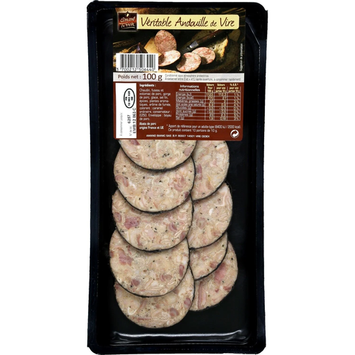 [3700212506440] AMAND TERROIR Andouille de Vire 100 g