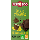 ALTER ECO Chocolat Noir Éclats d'Amandes 100 g