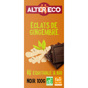 ALTER ECO Organic Dark Chocolate with Ginger Pieces 100 g