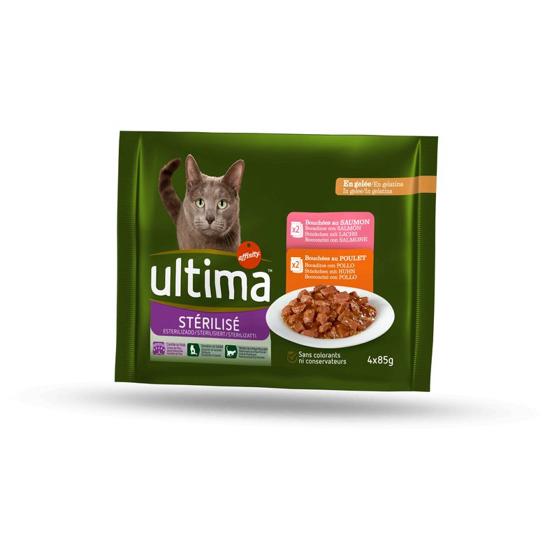 Ultima 4X85G Poche Chats Sterilise