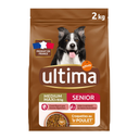 ULTIMA Multi-croquettes pour chien medium maxi senior +7 ans poulet 2 kg