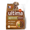 ULTIMA Ração para cão medium maxi adulto frango 2 kg