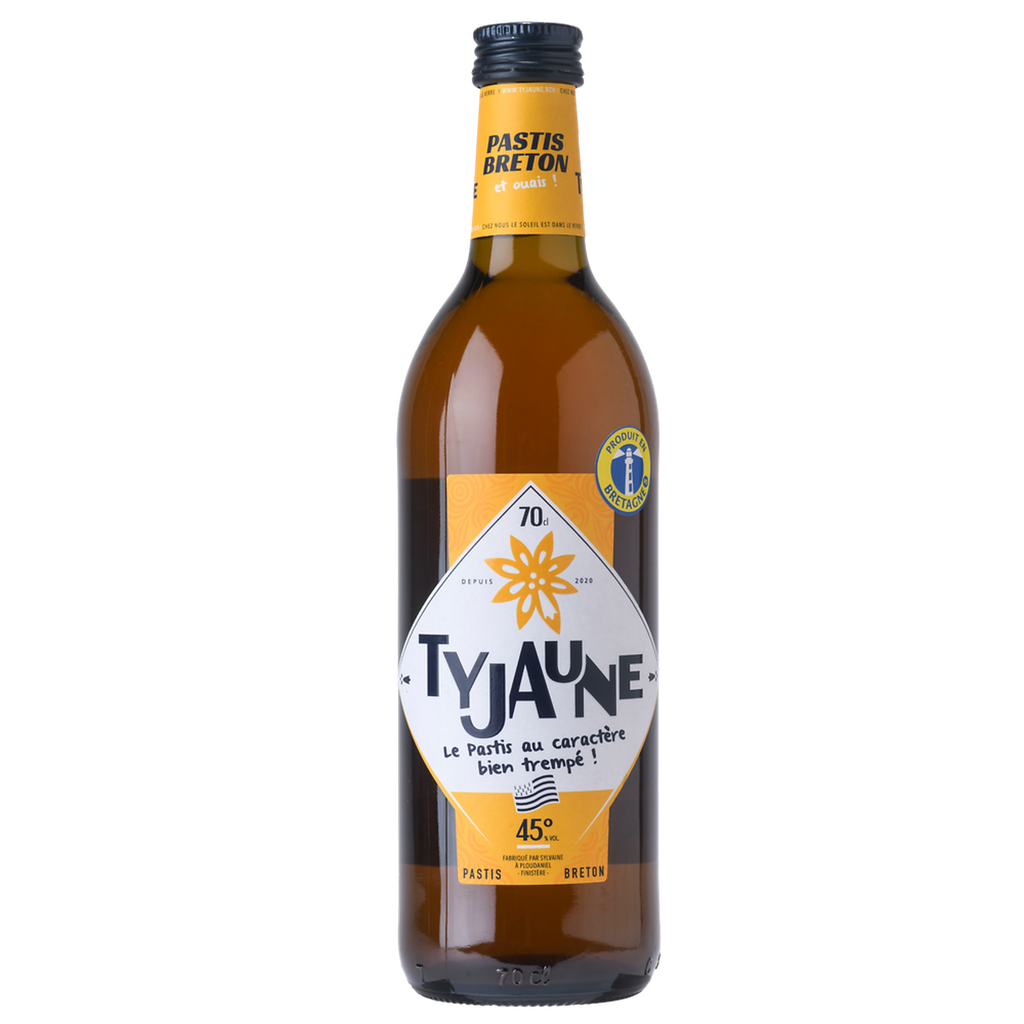 TY JAUNE Anise Spirit Breton Pastis 70 cl