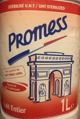 [3700263600074] PROMESS Whole Milk UHT 1 L