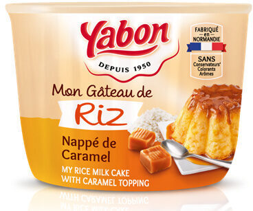 [3700278402144] YABON Rice Pudding with Caramel Sauce 420 g