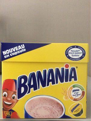 BANANIA Capsules pour boisson instantanée 256 g