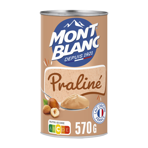 [3700279301484] MONT BLANC Praline Dessert Cream 570 g