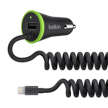 BELKIN Carregador de isqueiro porta USB dupla F8J154BT04-BLK Preto