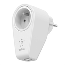 BELKIN Chargeur Secteur 2 Ports USB avec Prise Pivotante Blanc