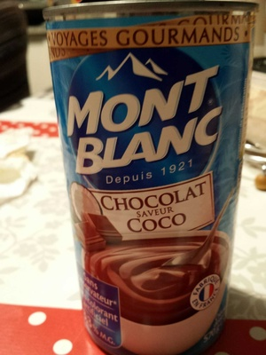 [3700279304591] MONT BLANC Chocolate Coconut Flavored Dessert Cream 570 g