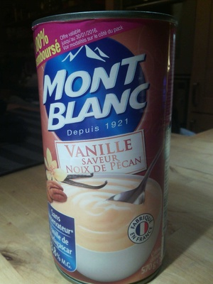 [3700279305765] MONT BLANC Vanilla Pecan Nut Dessert Cream 570 g