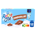 RÉCRÉ Merienda láctea sabor chocolate OLE 12 bolsitas de 85 g
