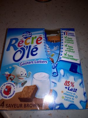 RECRE OLE Brownie dessert cream 4 x 85 g
