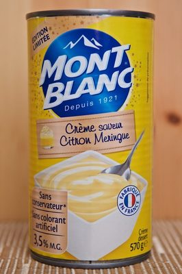 [3700279306205] MONT BLANC Lemon Meringue Dessert Cream 570 g