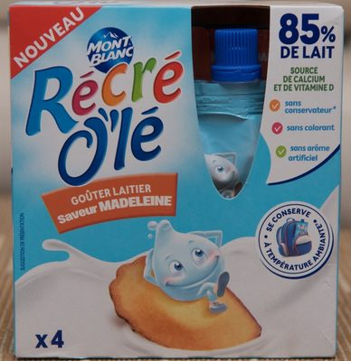 RECRE OLE Madeleine flavored dessert cream 4 x 85 g