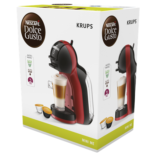 [3700342424416] KRUPS Cafetera Nescafé Dolce Gusto Mini Me Rojo/Negro YY2749FD