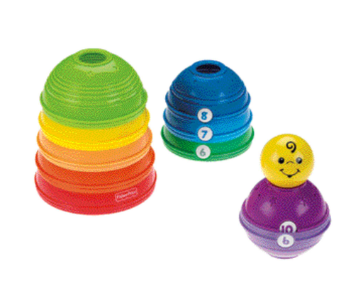 [0746775053383] FISHER-PRICE Juguete tazas Roul'Empilo unidad