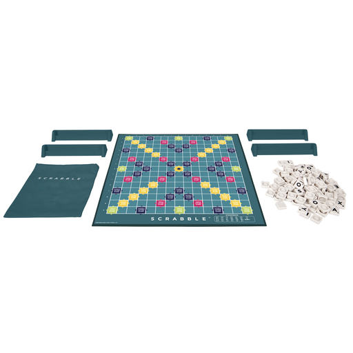 [0746775260699] MATTEL Scrabble Clássico 2 Em 1 Tabuleiro Reversível 10 Anos+