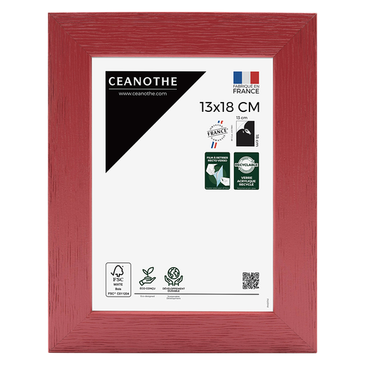 [3700426602365] CEANOTHE Frame 13x18 tutti frutti cherry