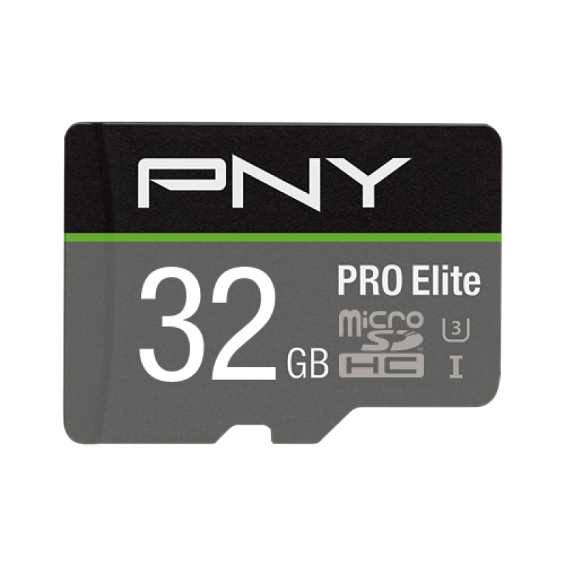 PNY PRO Elite MicroSDXC UHS-I Class 10 Memory Card 32GB