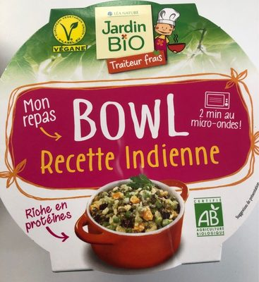 [3700477660642] JARDIN BIO Veggie Bowl Receta India 280 g