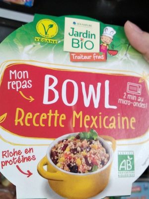 JARDIN BIO Veggie Bowl Receta Mexicana 280 g