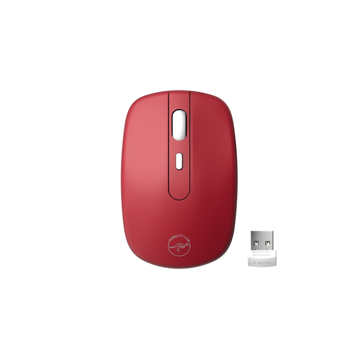[3700527306940] MOBILITY LAB Rubba 2.4ghz Wireless Mouse For Mac / Windows Red