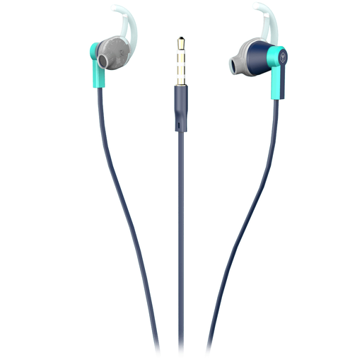 [3700527308364] RYGHT SPORT BUDS Auscultadores com fio azul