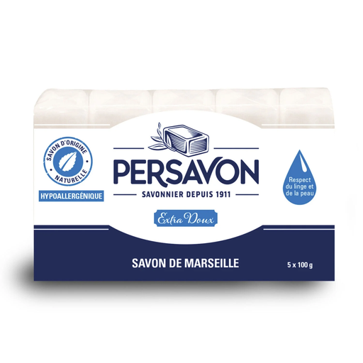 [3700593603585] PERSAVON Savon de Marseille 5x100g