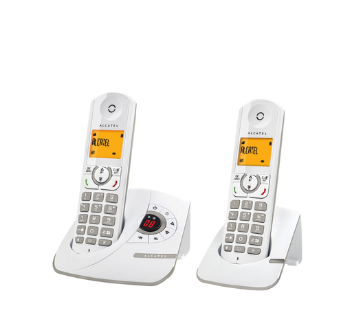 [3700601410105] ALCATEL Inspire F330V Duo Telefone DECT Identificação de chamadas Branco