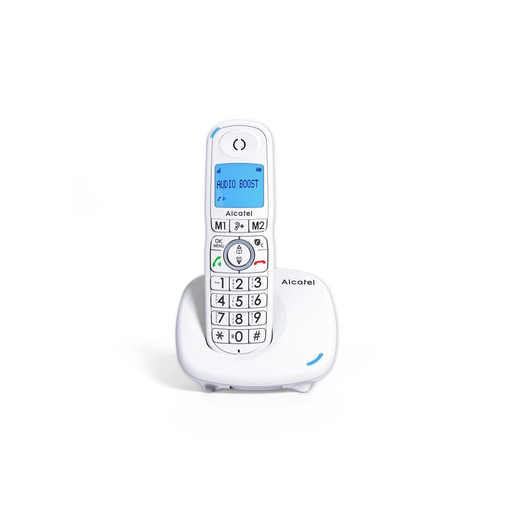 [3700601421668] ALCATEL Cordless Landline Phone without Answering Machine XL 585 Solo White