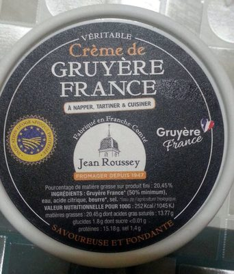 JEAN Roussey Crema de Gruyere 150 g