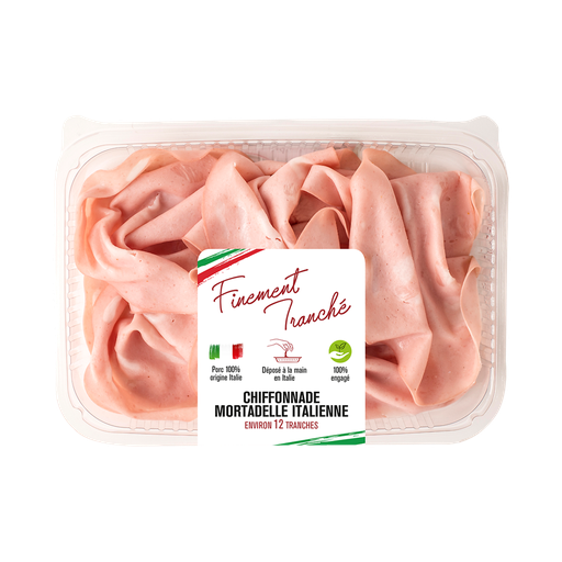 [3700656401189] CORTE DEL GUSTO Chiffonnade de Mortadelle Presto 80 g