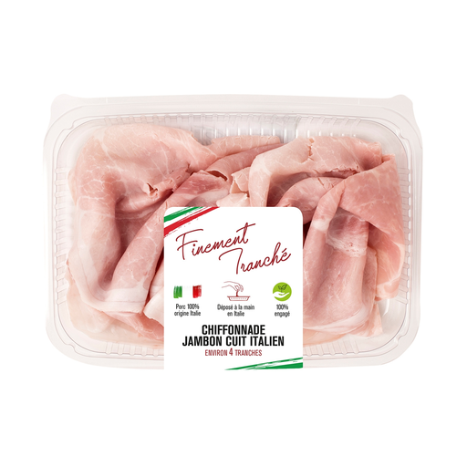 [3700656401196] CORTE DEL GUSTO Cooked Ham Chiffonade Presto 100 g