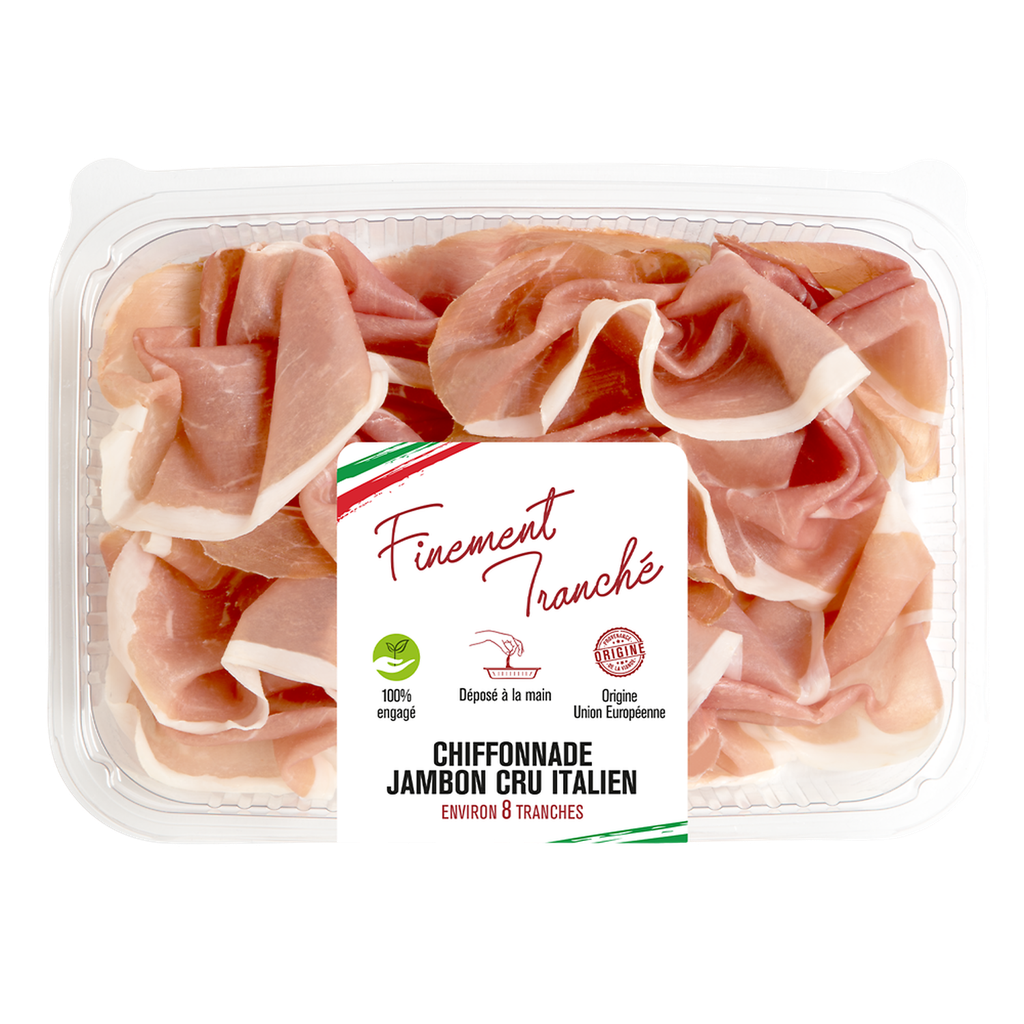CORTE DEL GUSTO Chiffonnade de jambon cru presto 80 g