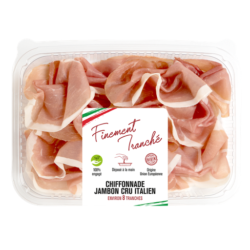 [3700656401219] CORTE DEL GUSTO Chiffonnade de jambon cru presto 80 g