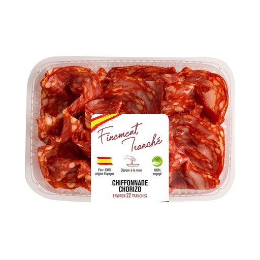 [3700656401431] CORTE DEL GUSTO Chiffonnade de Chorizo Presto 80 g